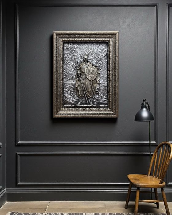 Авторська рельєфна картина «Козак-Вартовий»