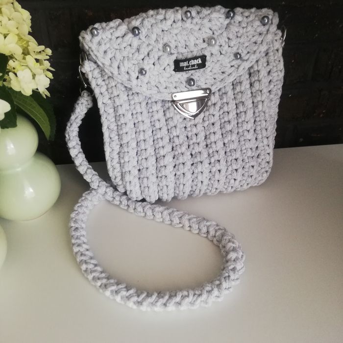 Torebka handmade na szydełku