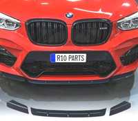 SPOILER LIP PARA BMW X4 18-20 LOOK ROCK PRETO MATE