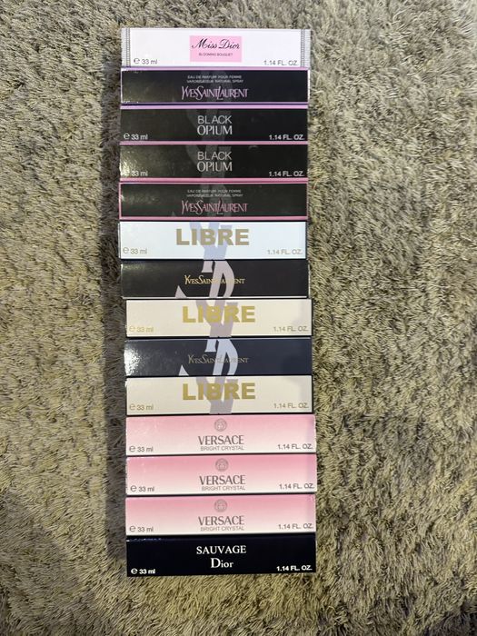 Perfumy perfumetki dior ysl versace