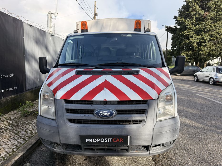 FORD TRANSIT 7 LUG C/PLATAFORMA APENAS 150.000km ###OPORTUNIDADE###