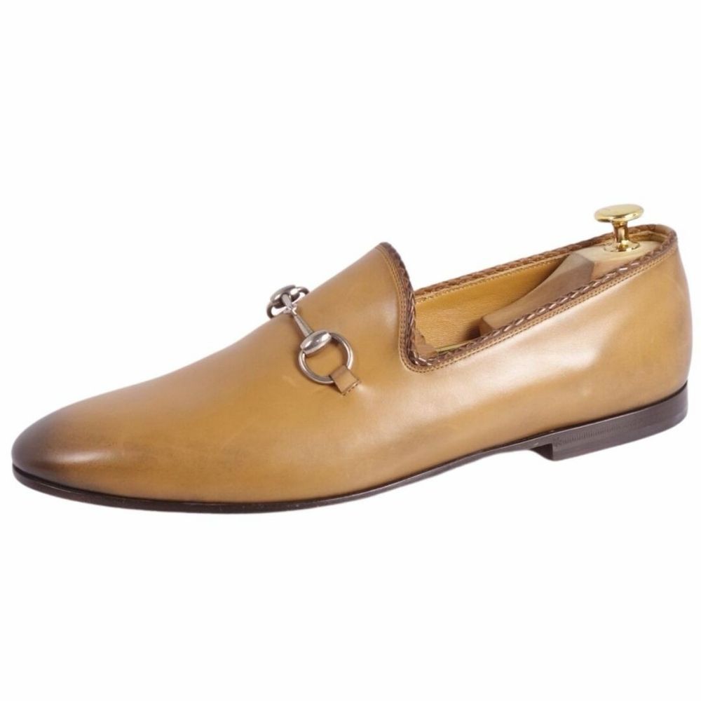 Gucci Horsebit Leather Loafers лоферы туфли