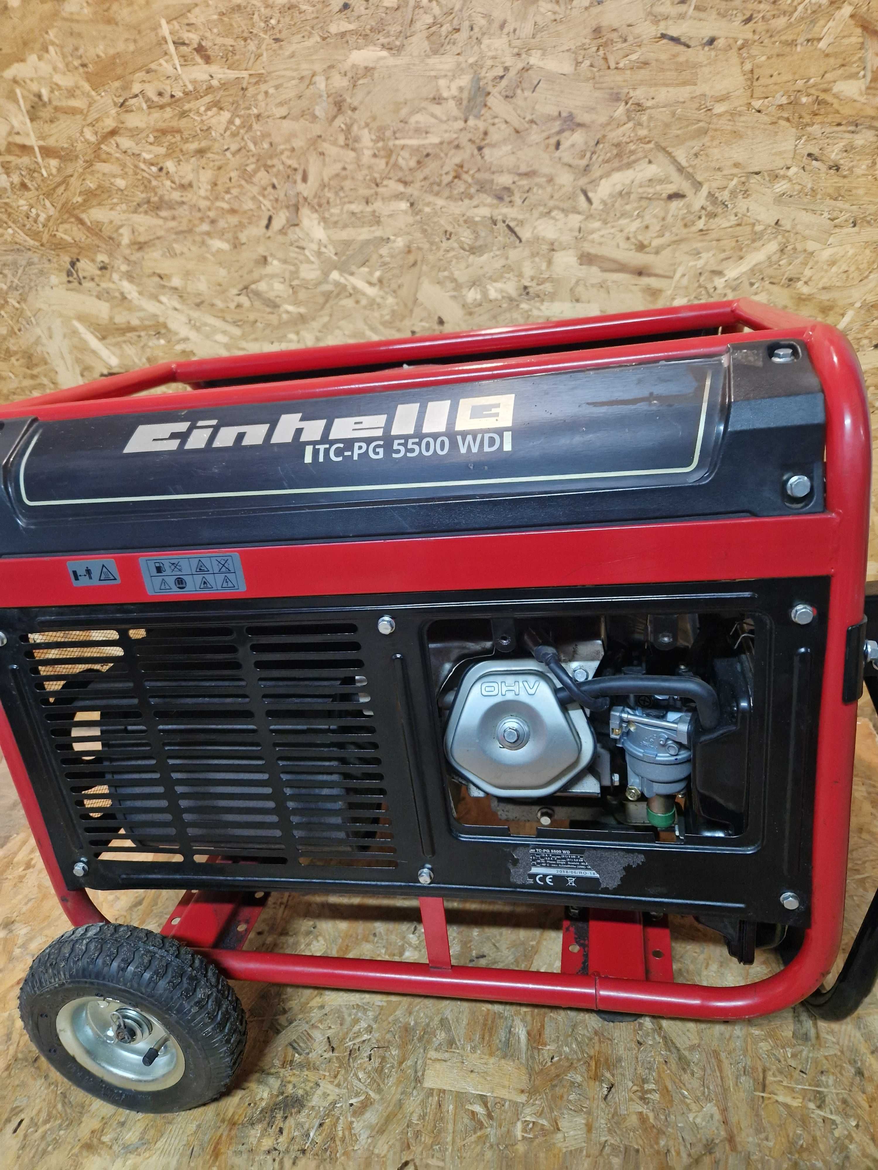 Generator prądotwórczy Einhell TC-PG 5500WD 5,5kw