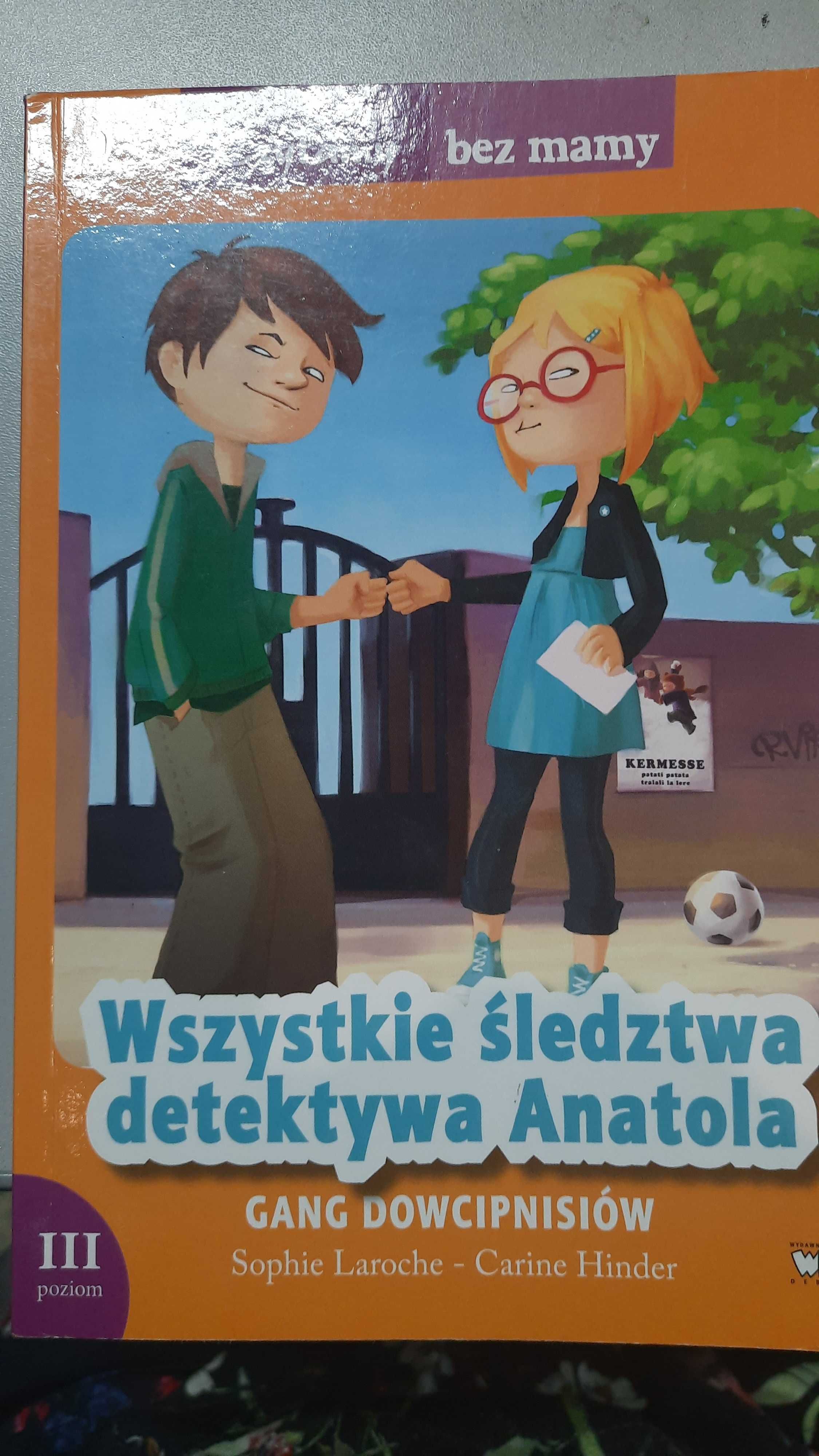 książka Wszystkie śledztwa detektywa Anatola Gang dowcipnisiów