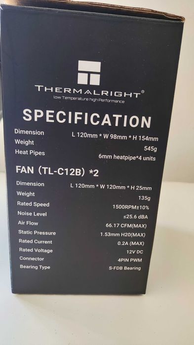 CPU Air Cooler Assassin X 120 Plus