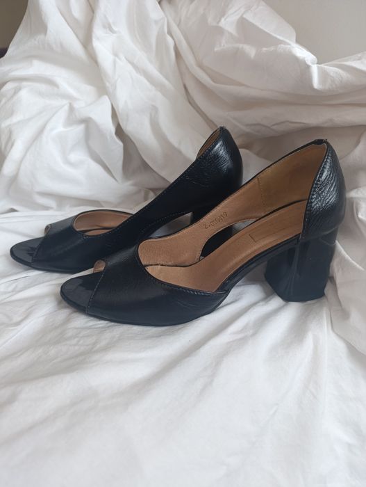 Туфли лакированная кожа