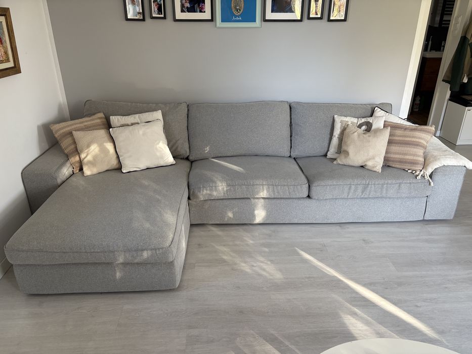 Sofa 4-osobowa z szezlongiem KIVIK IKEA
