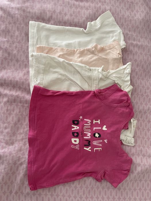 Lote bebe menina de verao 3-6 meses