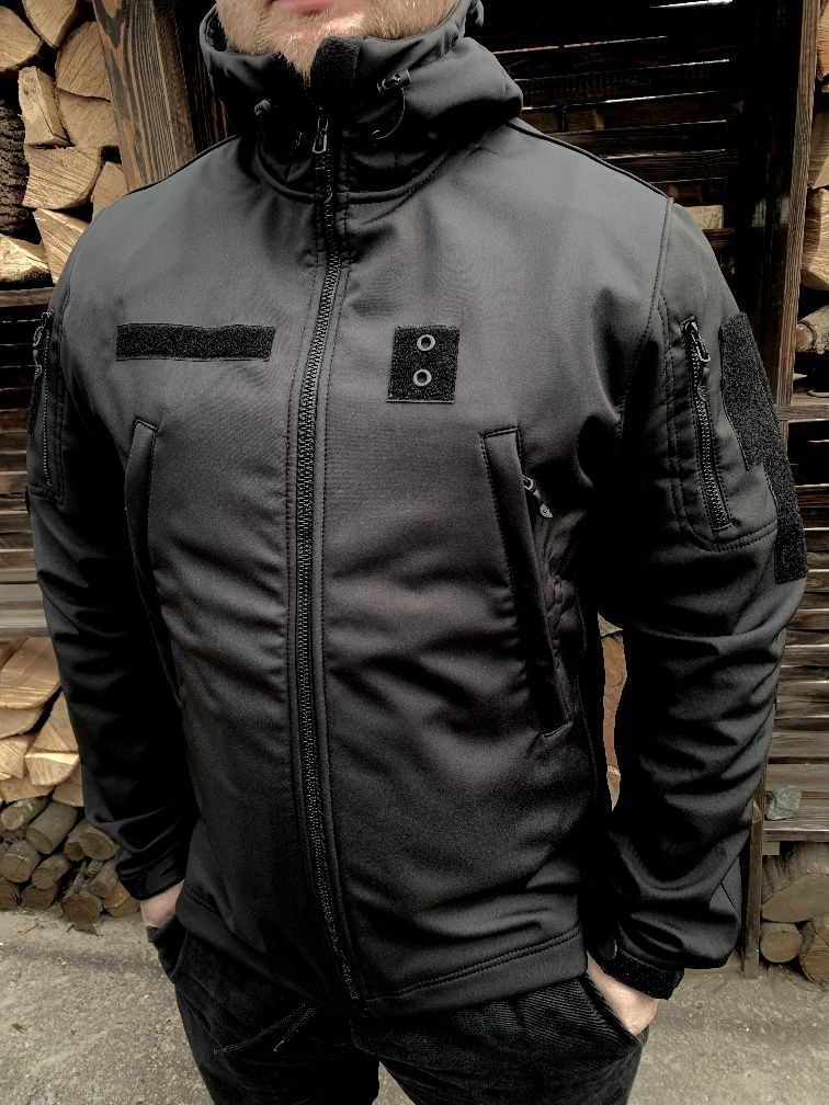 Куртка Поліція softshell ,  тактична куртка Soft  Shell поліція S- 4Xl