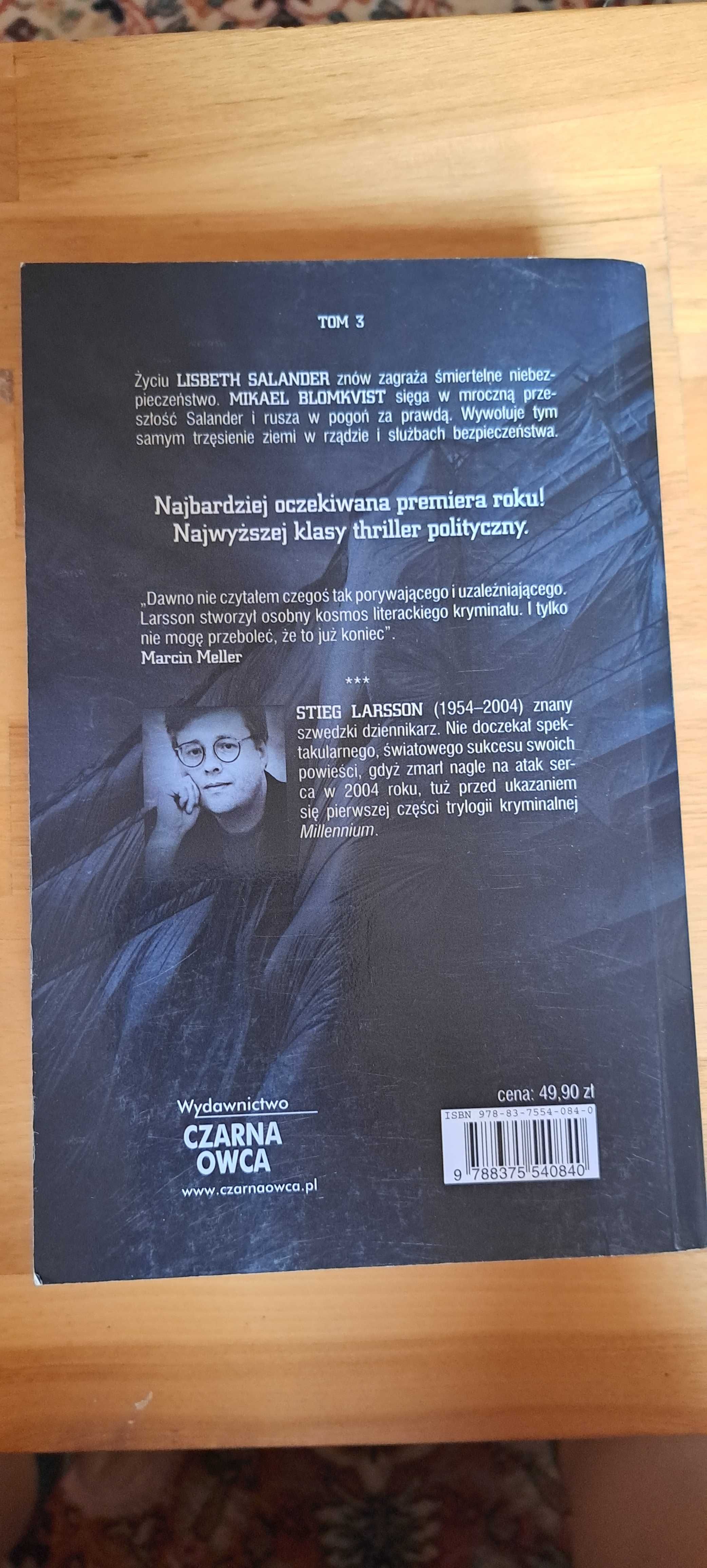 Zamek z piasku, który runął Stieg Larsson