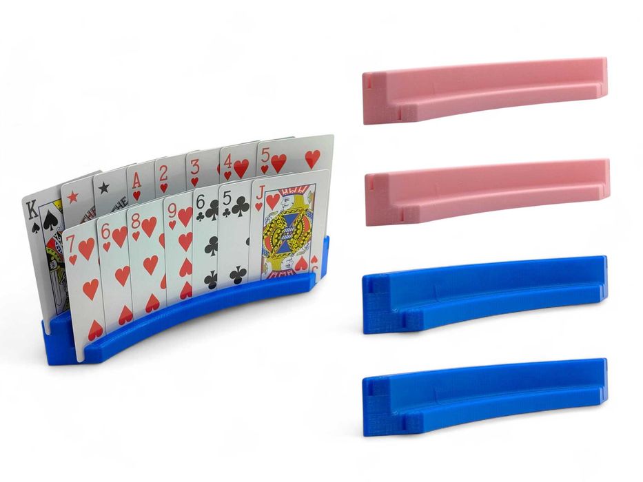 Zestaw 4szt Stojak na karty do gry Uchwyt Podstawka Organizer do kart