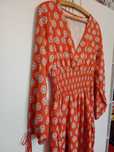 Vestido Novo laranja M