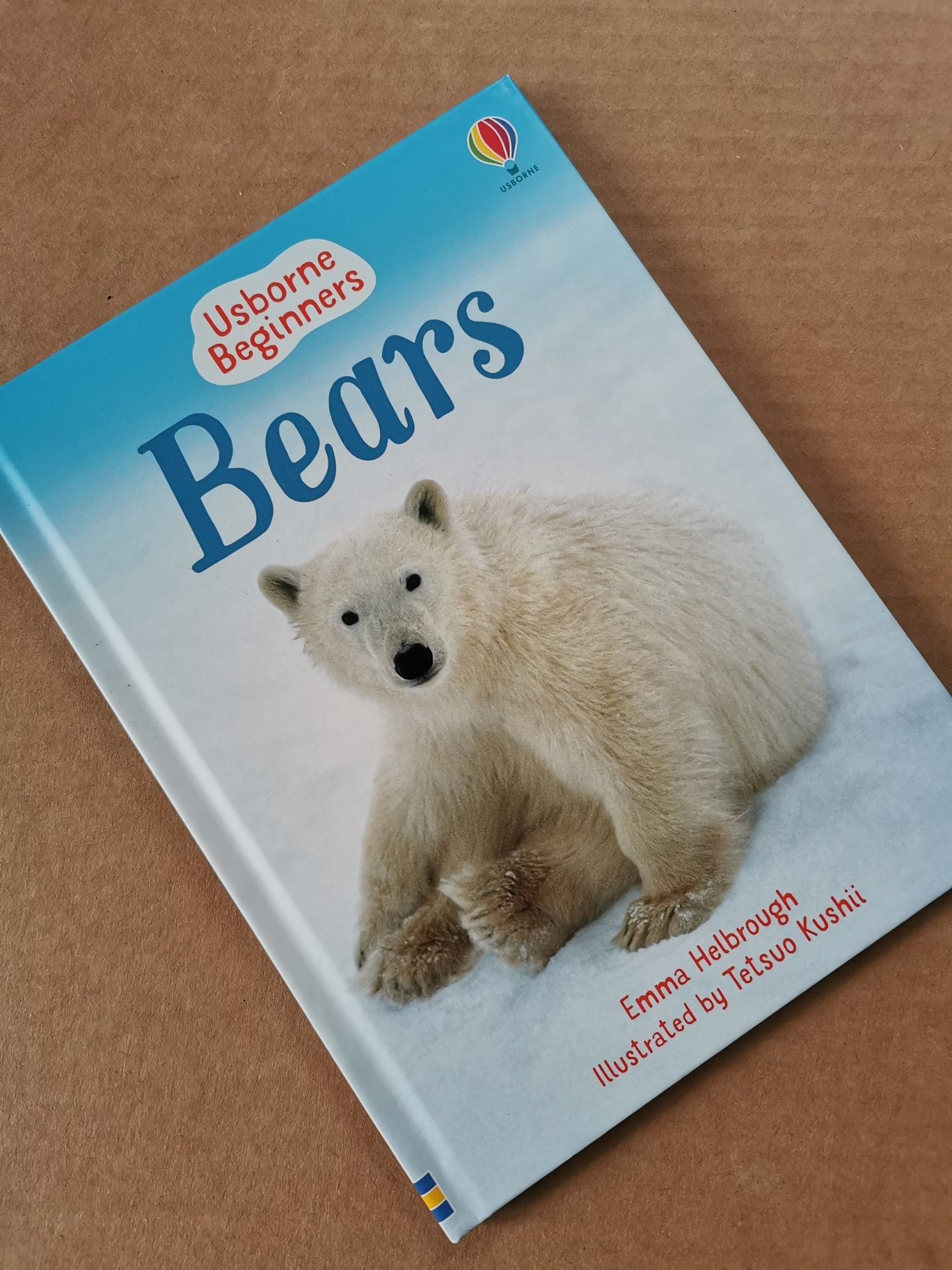 Usborne Beginners Bears książka angielski Montessori