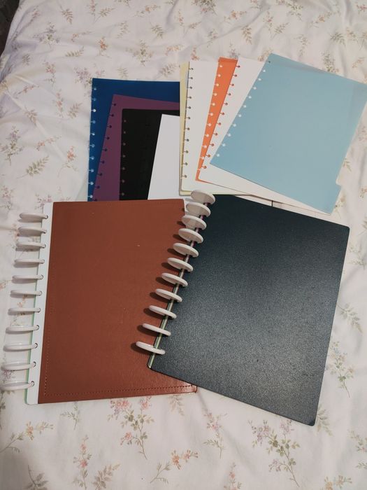 Dossier argolas grande com separadores e micas