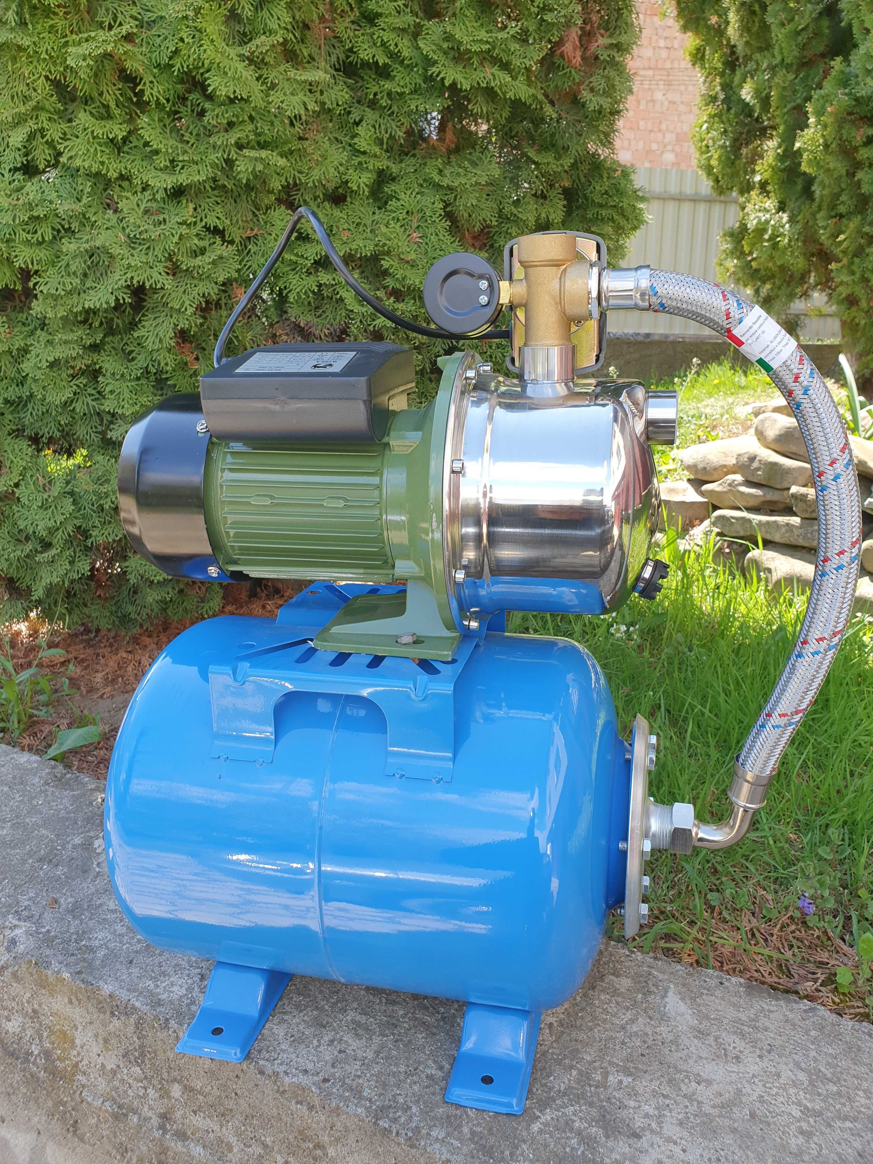 Насосная станция 1,5 kW Насосна Станція (ТІЛЬКИ ДОСТАВКА ПОШТОЮ)