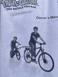barra tandem para bicicleta