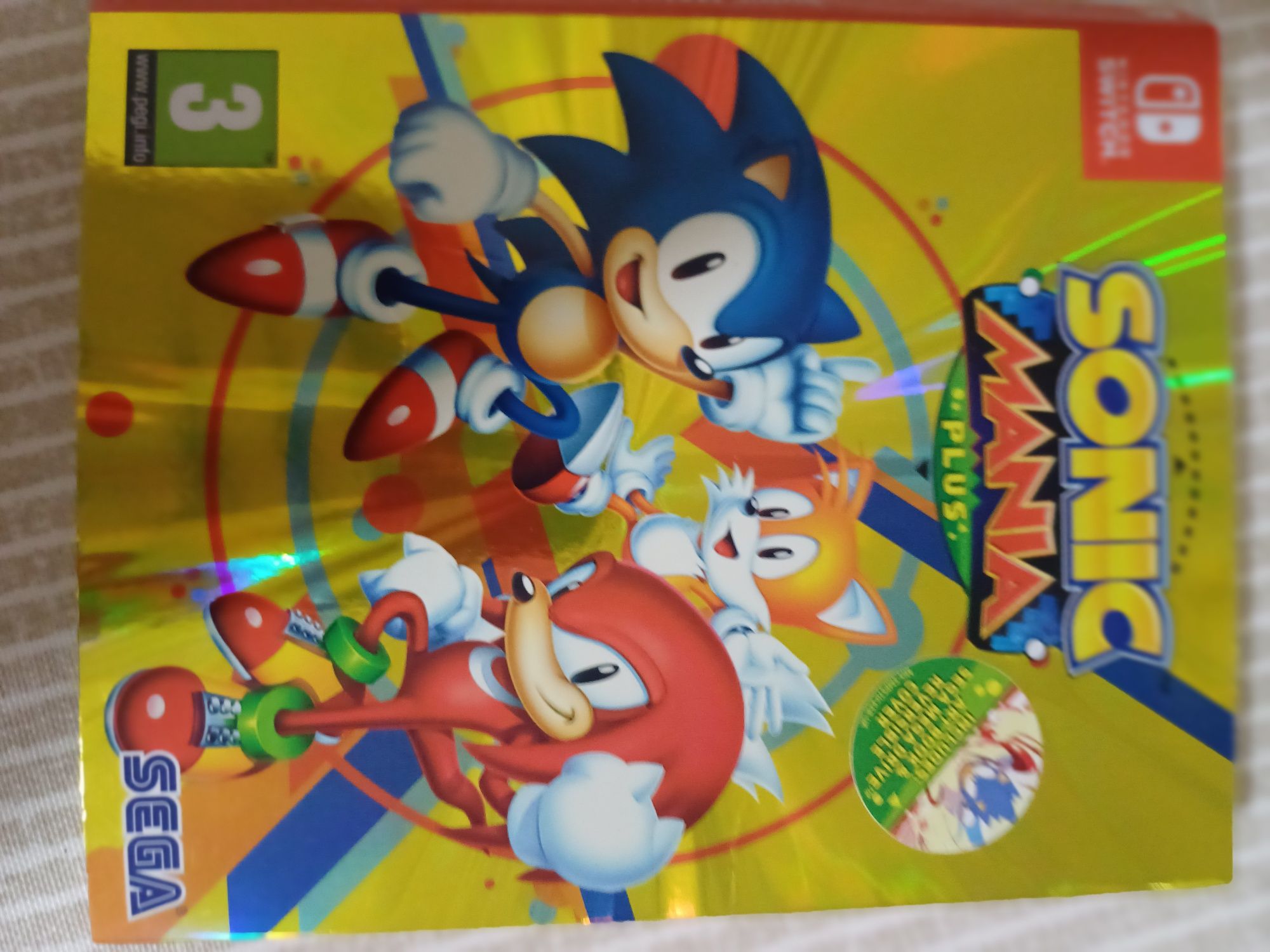 Sonic Mania plus [semi-novo] para Nintendo Switch