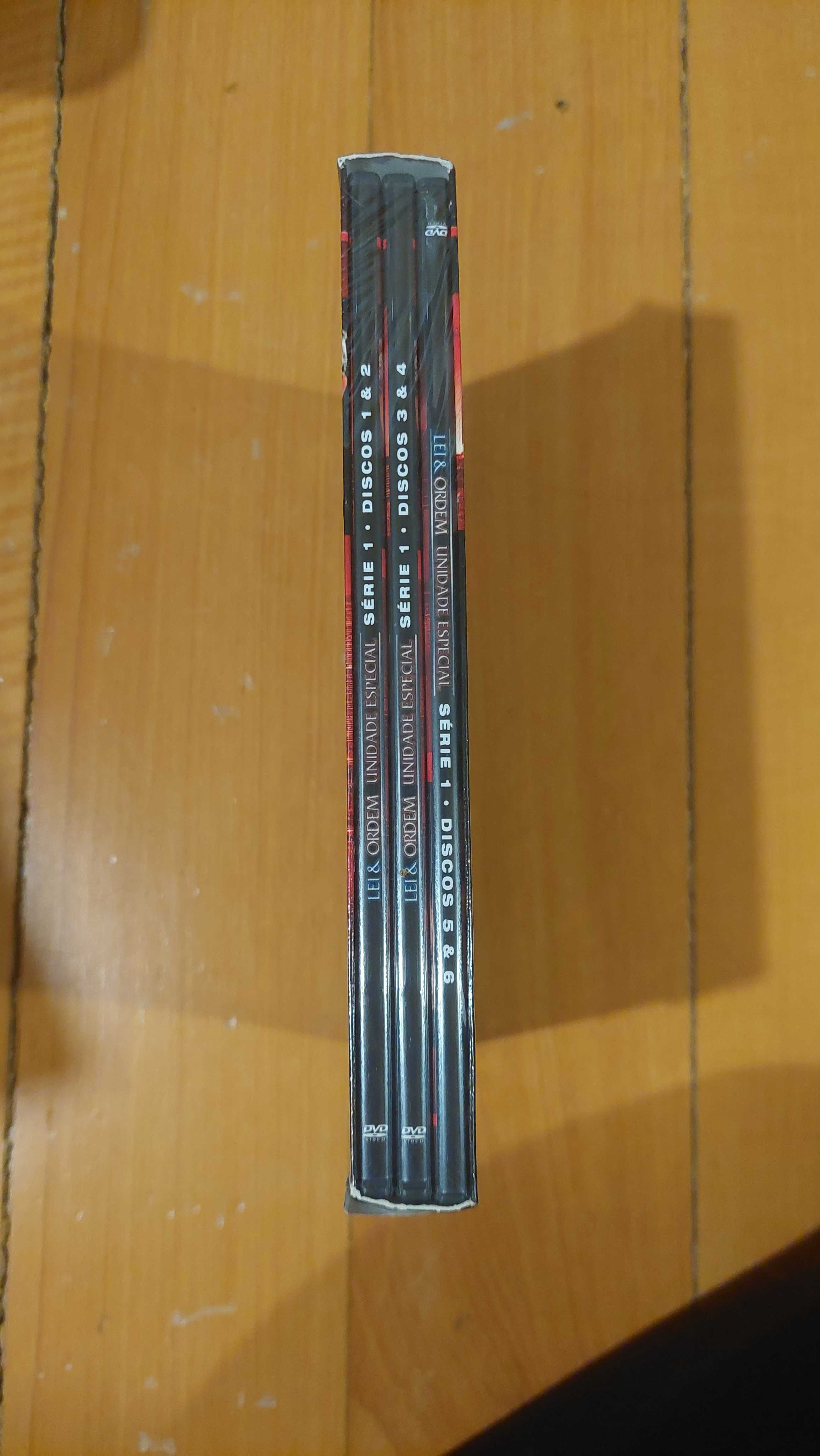DvD's Série Lei e Ordem - Unidade Especial - temporada 1, 2 e 3