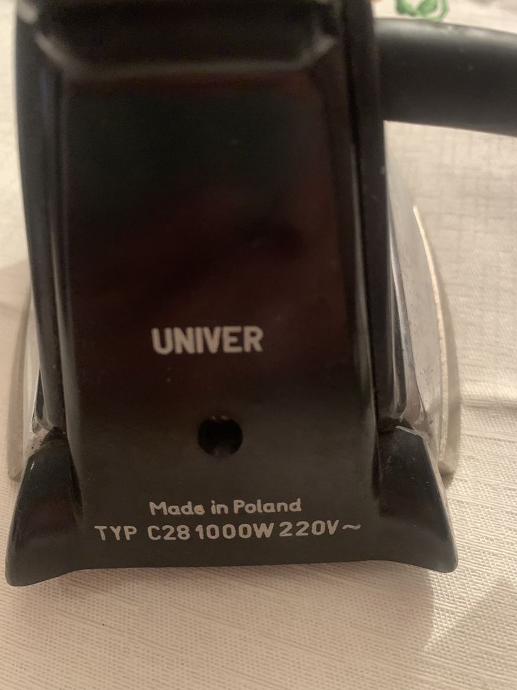 Ferro de engomarem funcionamento, VINTAGE  “UNIBER”