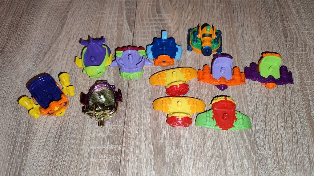Zestaw super zings, samochód itp