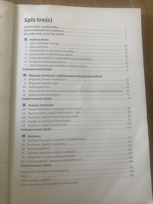 Podręcznik do chemii 1, wsip liceum  technikum, chemia, reforma 2019