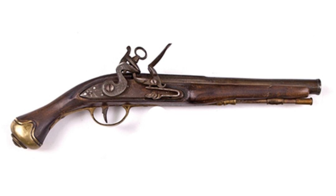 Pistola antiga brander e Potts 1796