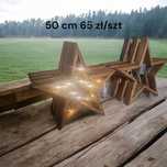 Duża podświetlana gwiazda 50 cm rekwizyt do sesji z dekoracją