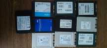 Zestaw 10szt Dyski SSD  5szt 120gb -  5 szt 128gb