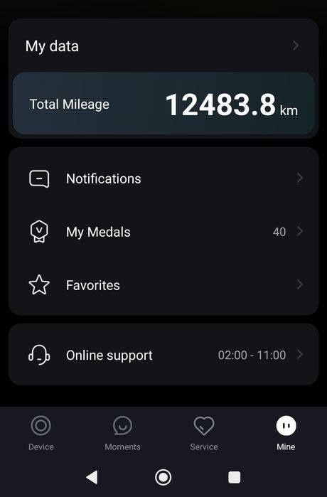 Trotinete  MAX G30E II 101 km/h  12483.8 km