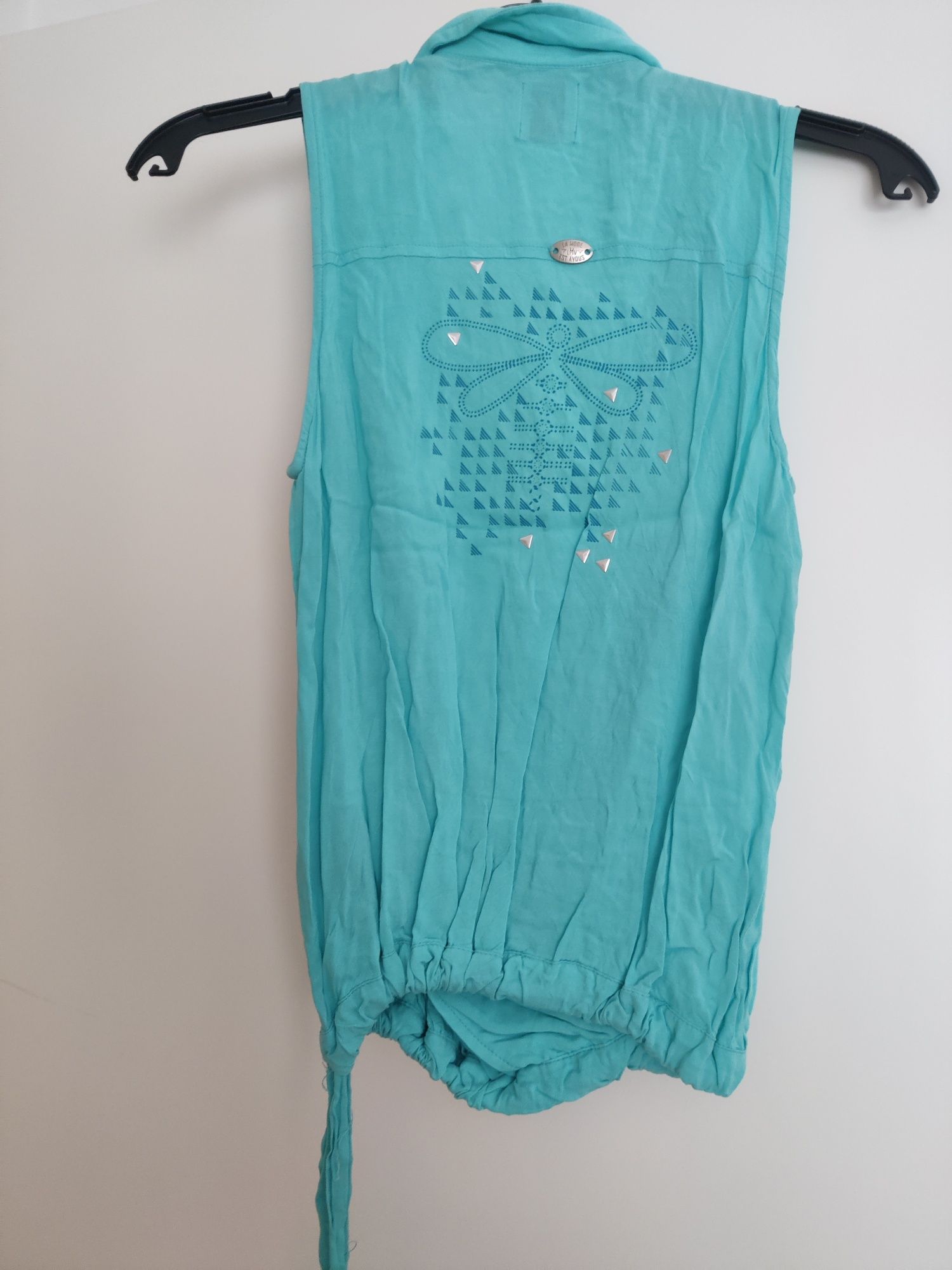 Top turquesa novo, La Mode est à Vous, S