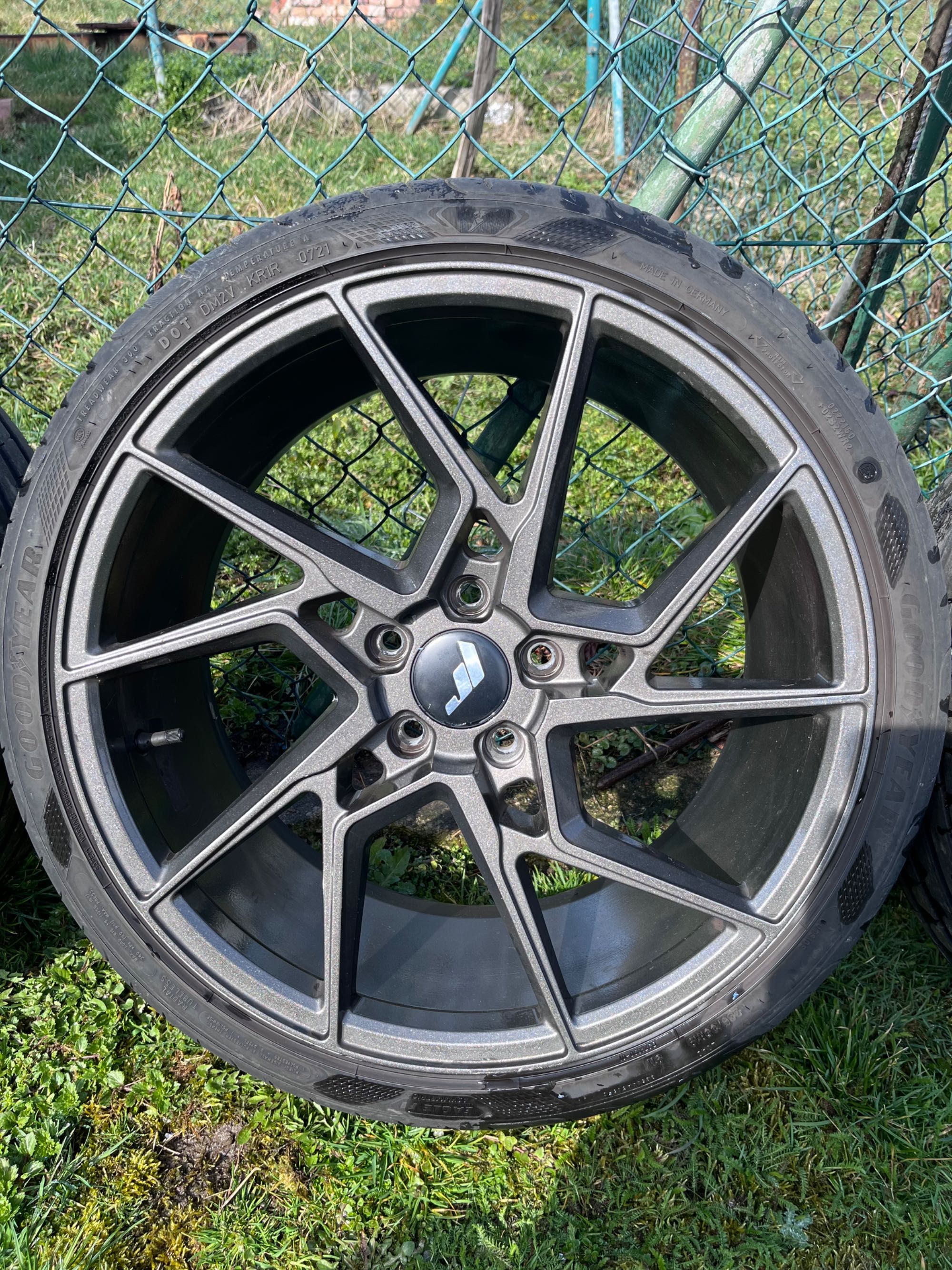 Felgi Japan Racing jr33 19’’ Hyper Grey + opony Goodyear eagle f1