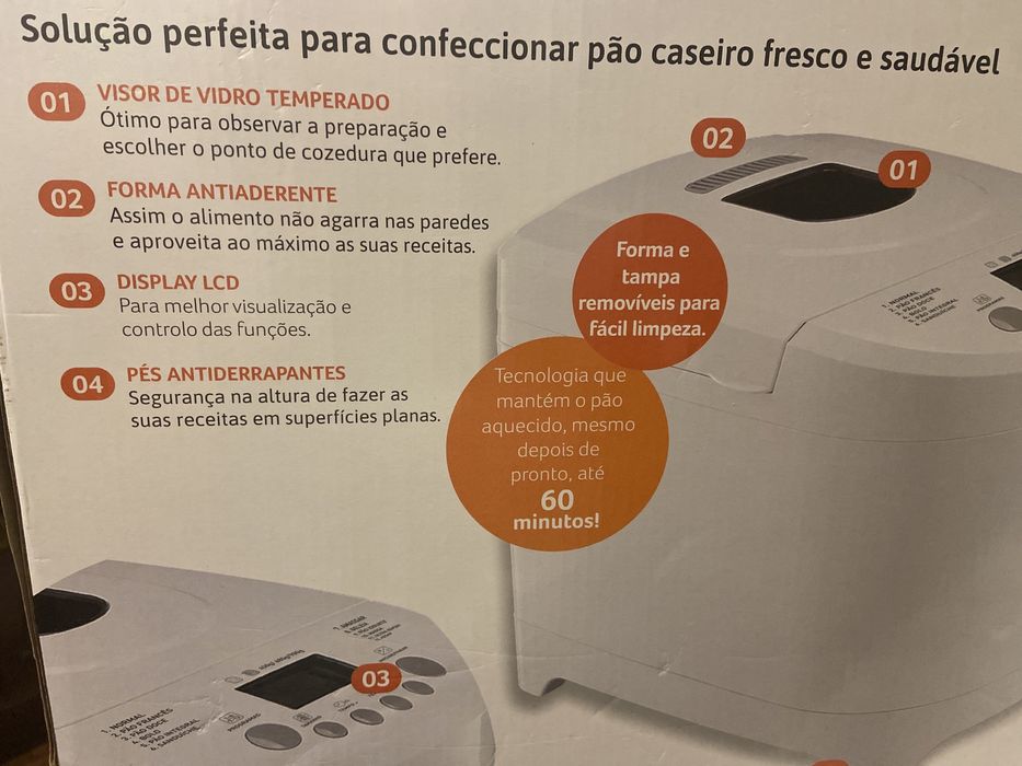 Maquina de fazer pao