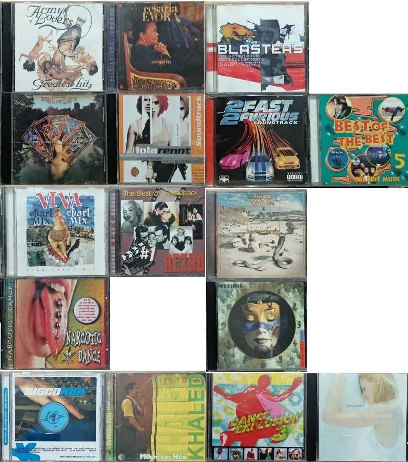 Музыкальные компакт диски cd-da, зарубежная музыка
