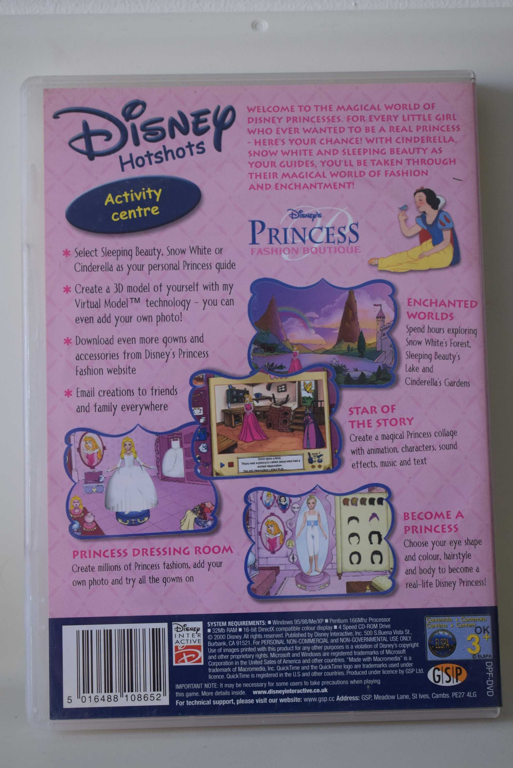 Disney Princess Fashion Boutique  PC