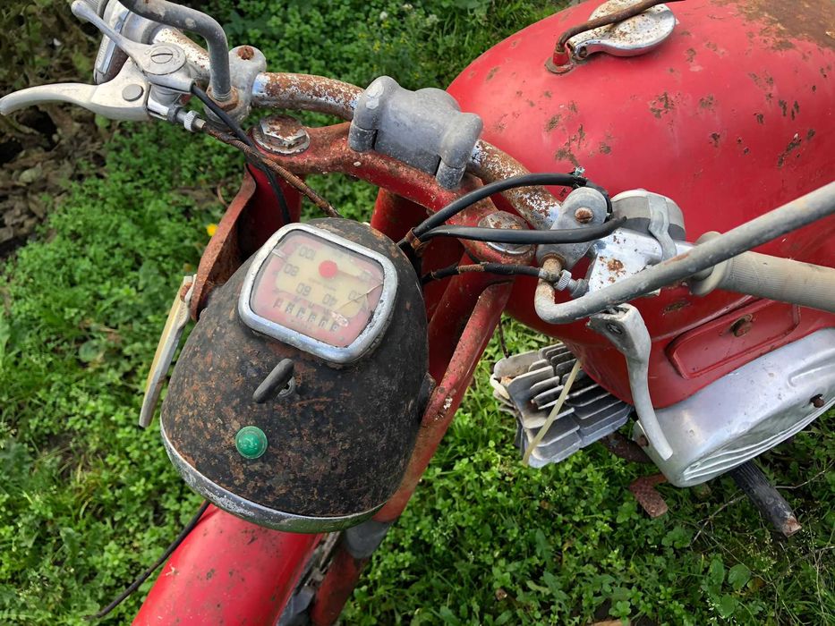 Motocykl zabytkowy Moto Guzzi Zigolo 1965 rok