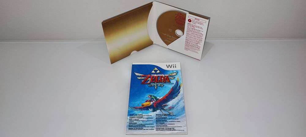 Vendo conjunto The Legend of Zelda Skyward Sword para Nintendo Wii!