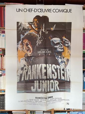 Poster cinema vintage frankenstein junior