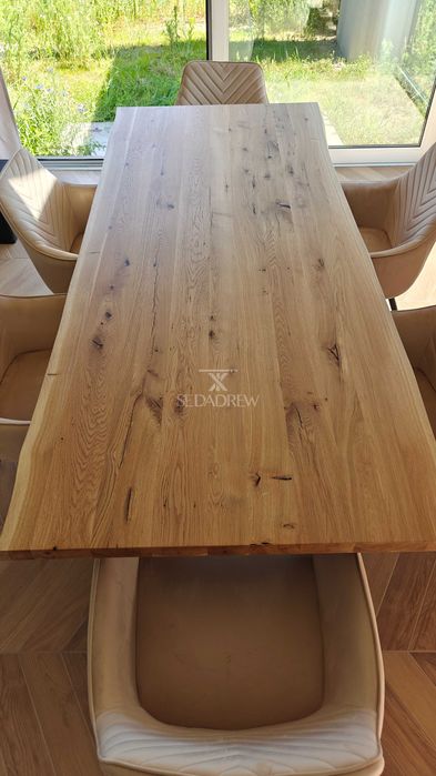 Stoły stoliki drewniane dębowe regały loft szafki RTV lite drewno