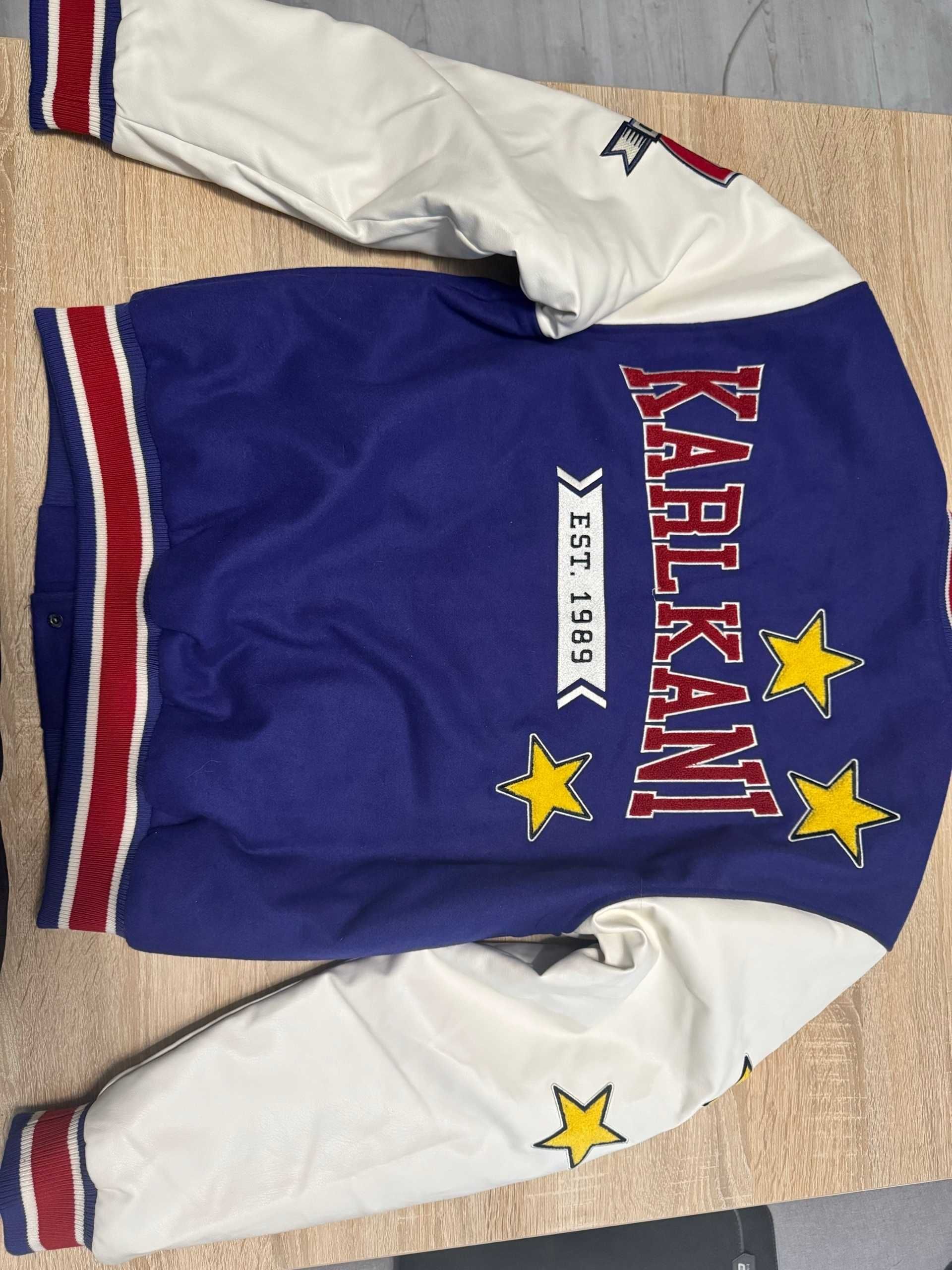 Karl Kani Kurtka przejściowa w kolorze Granatowy  rozmiar M