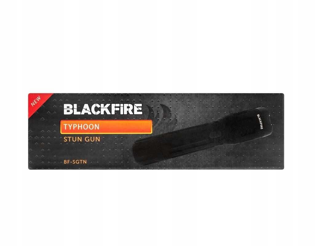 Obronny Paralizator Latarka Blackfire Typhoon 1 mln V Legalny