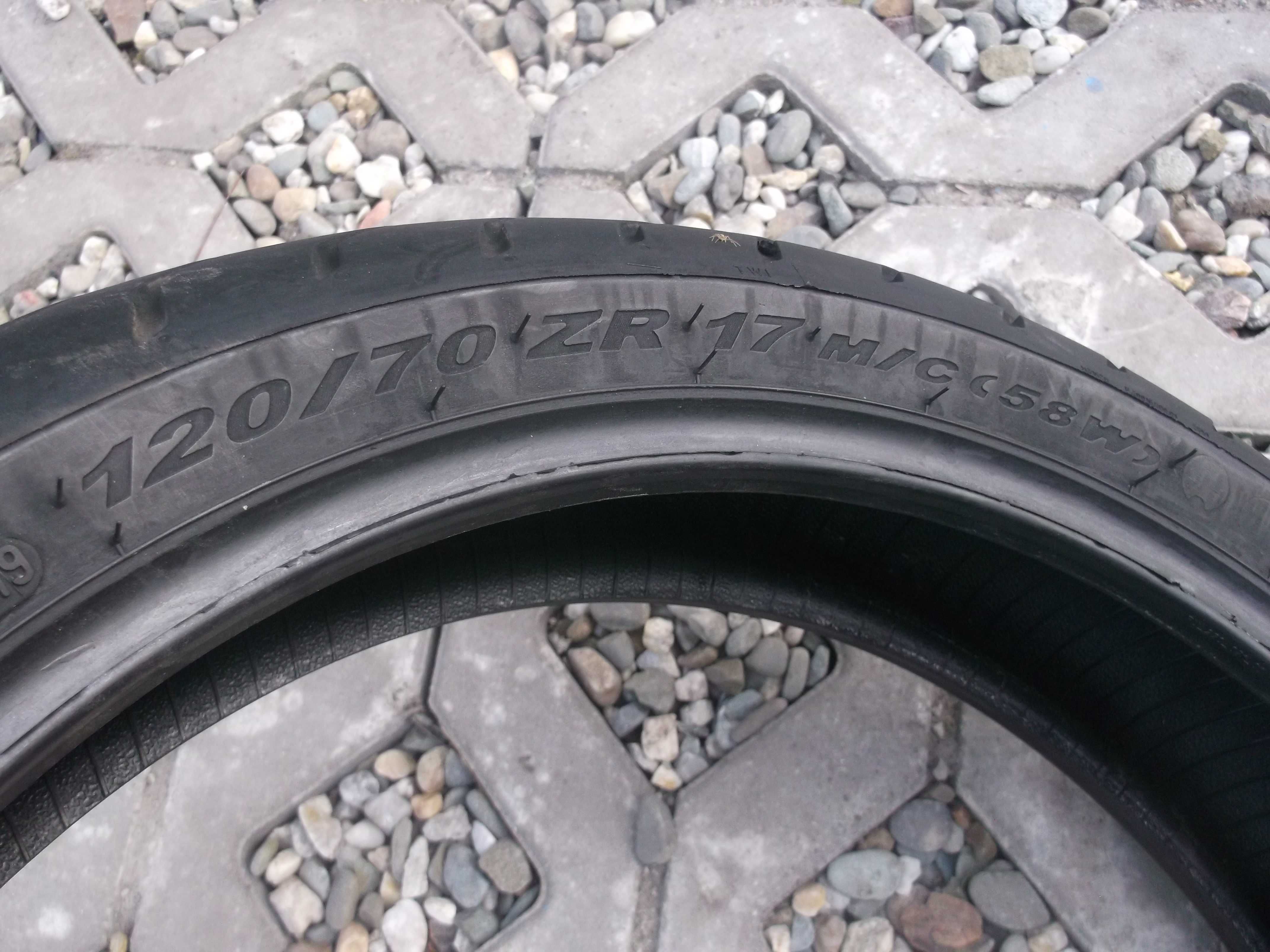 opona 120/70ZR17	58W Pirelli Gran Turismo dot2019 2,1mm