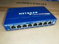 Коммутатор Netgear 8 Port 10100 Switch FS108 v2 без блока под ремонт