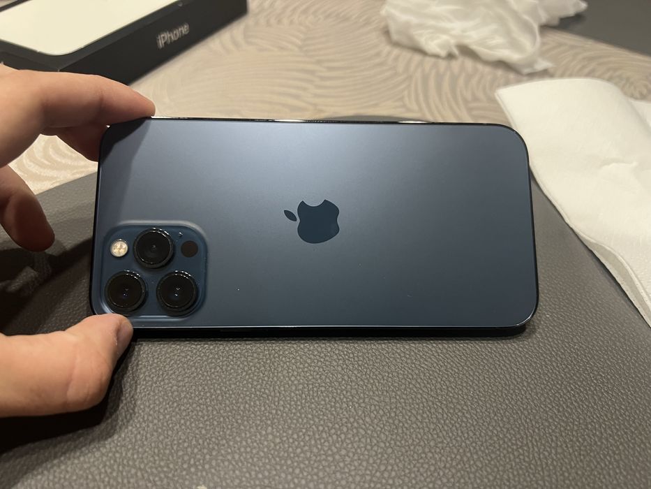 Iphone 12 pro max 128gb Azul Pacífico