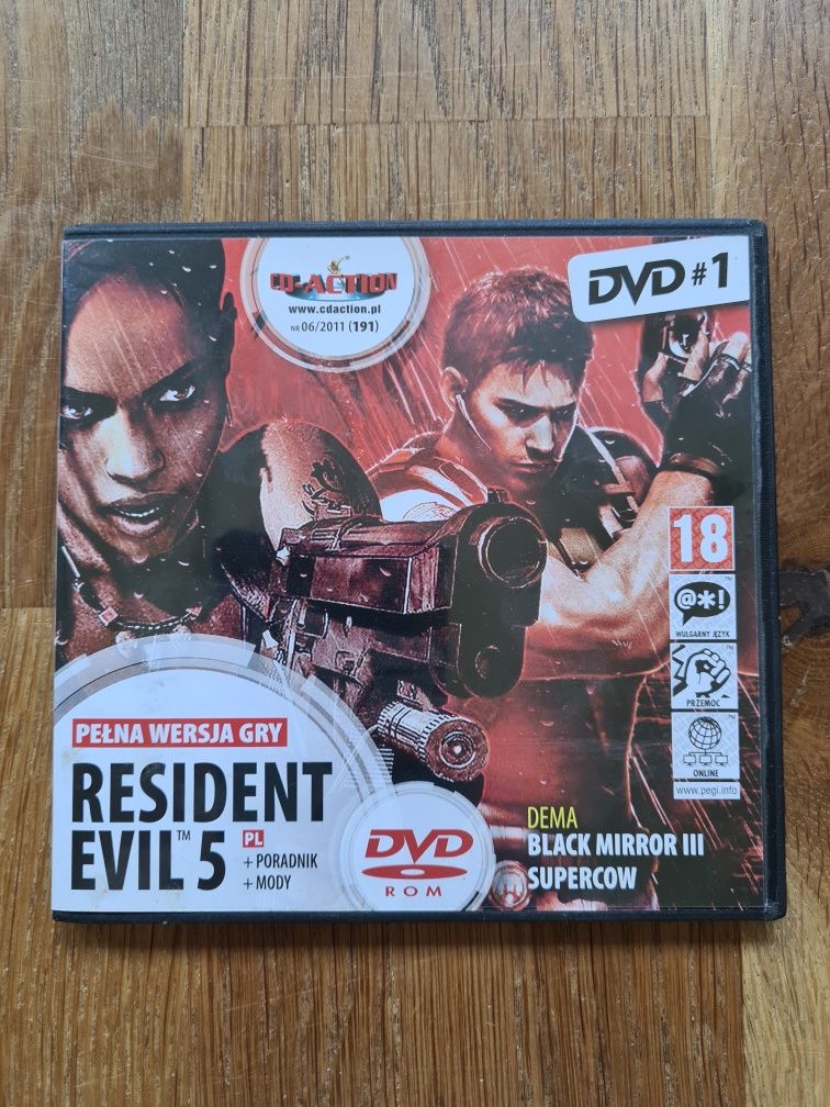 Resident Evil 5 DVD ROM
