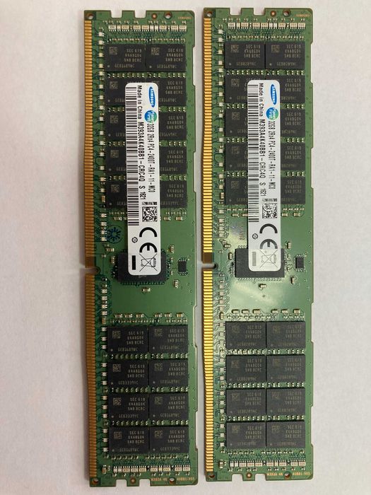 Пам'ять для серверів Samsung 32GB DDR4 2400 MHz (M393A4K40CB1-CRC4Q)