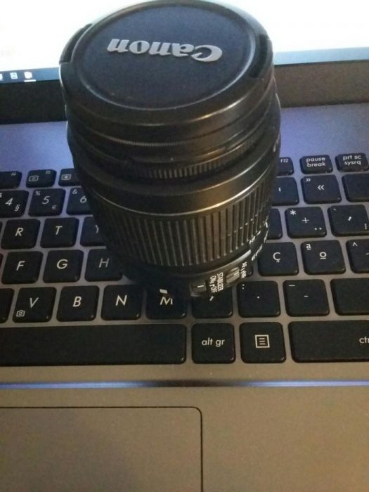 Objectiva 18-55mm macro 0.25m/0.8ft com garantia