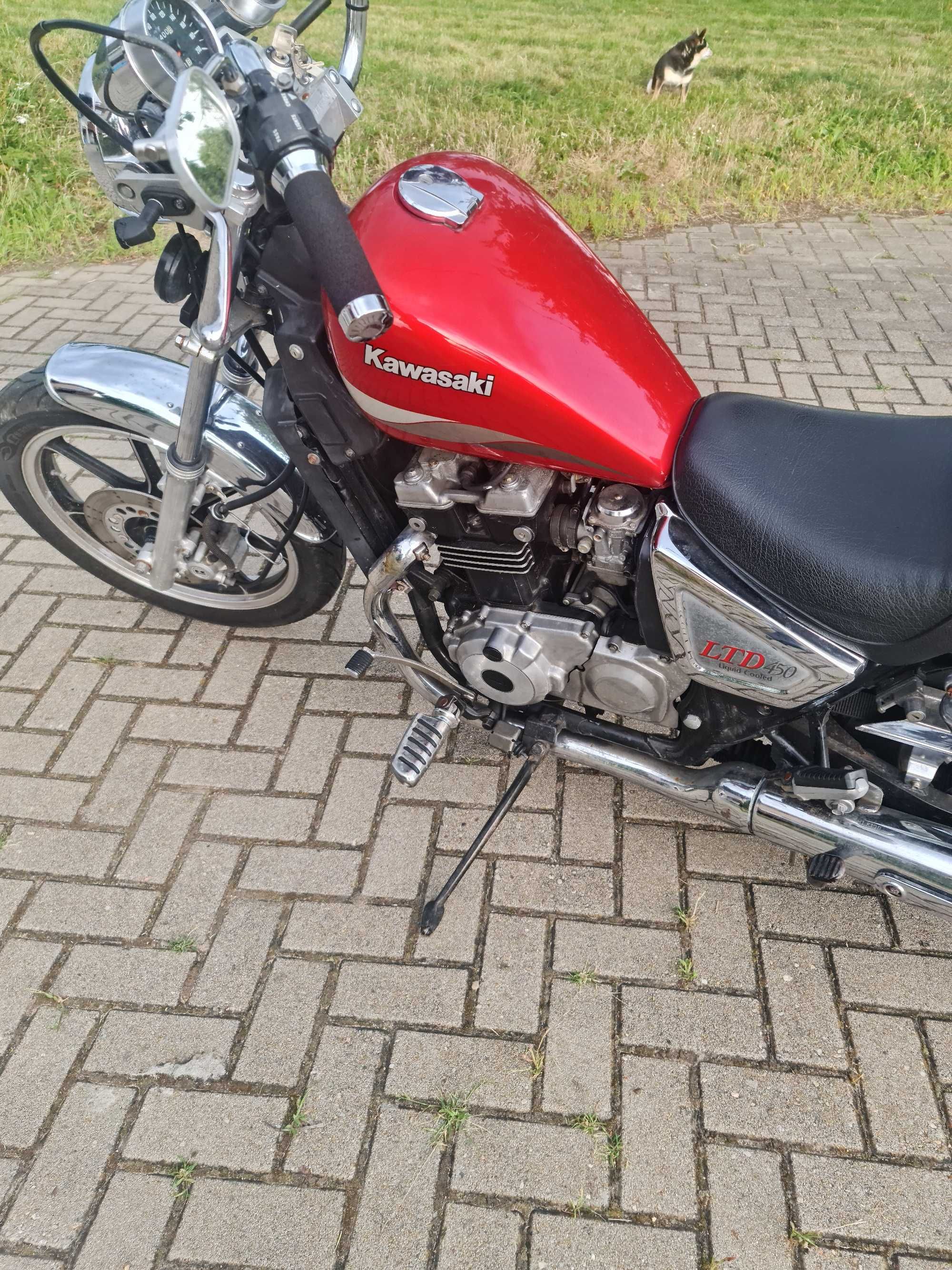 Kawasaki EN 450 przebieg 34000km