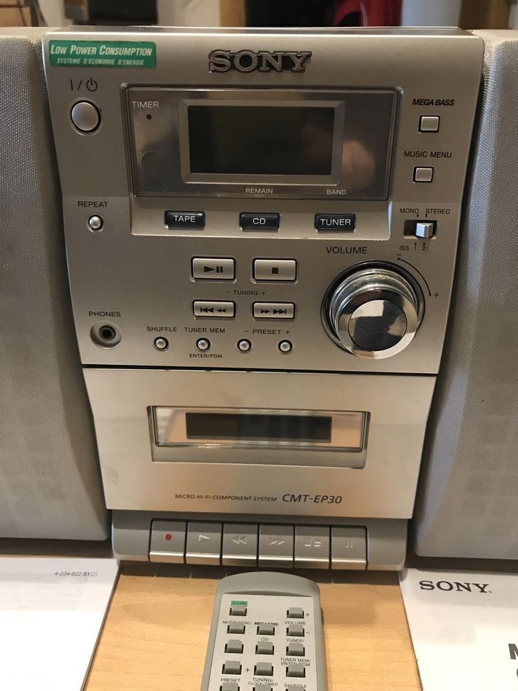 Музыкальный центр Sony CMT-EP30