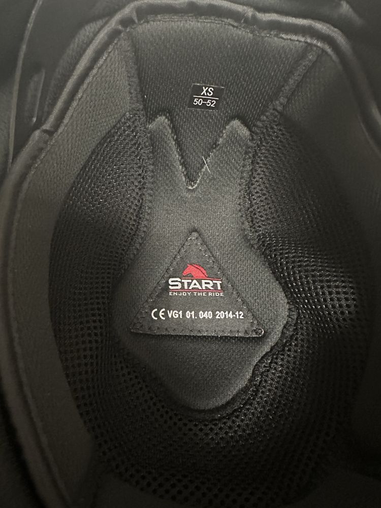 Kask brokatowy do jazdy konnej START