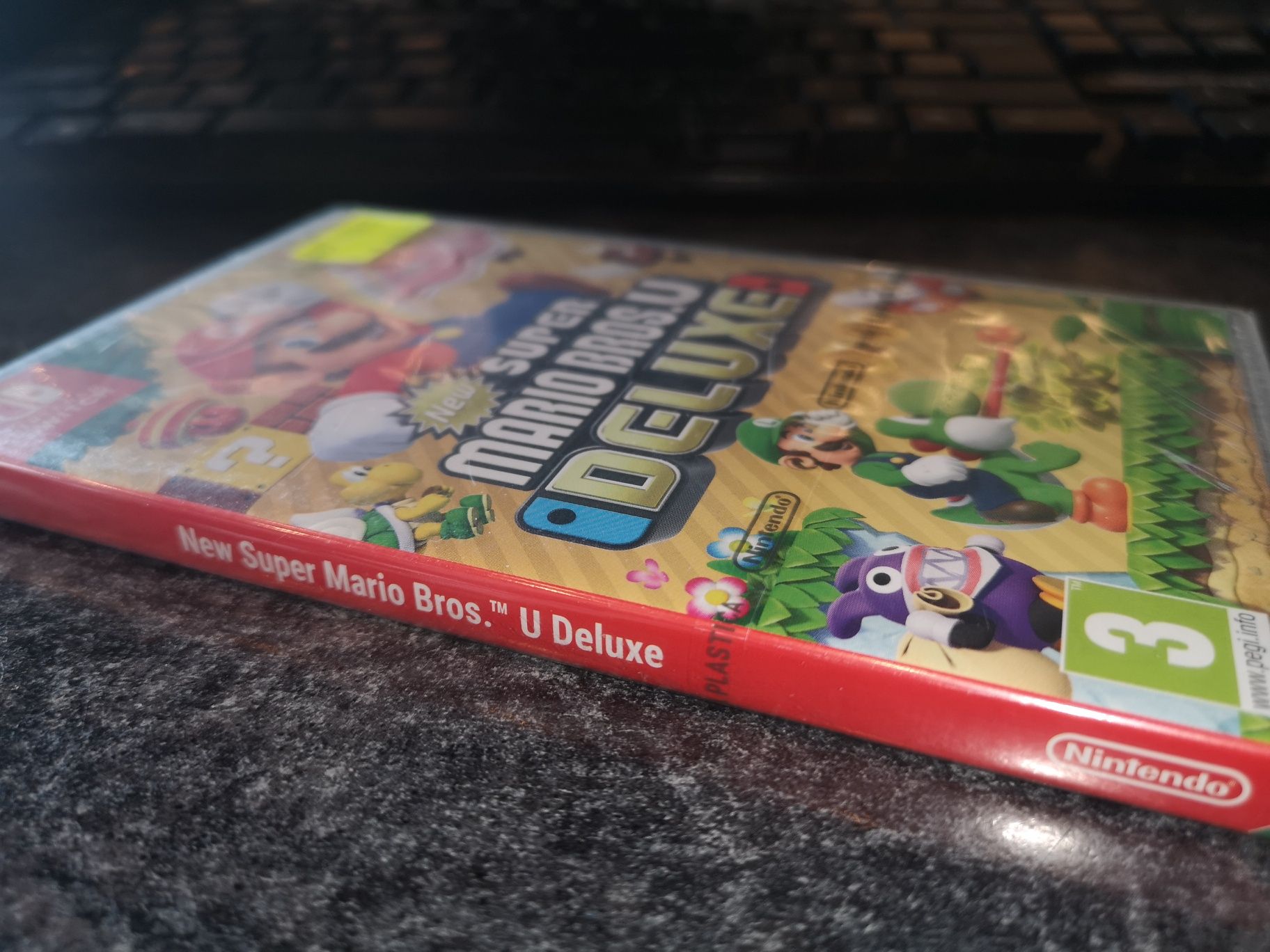 New Super Mario Bros U Deluxe SWITCH Nintendo gra ANG (nowa w folii)